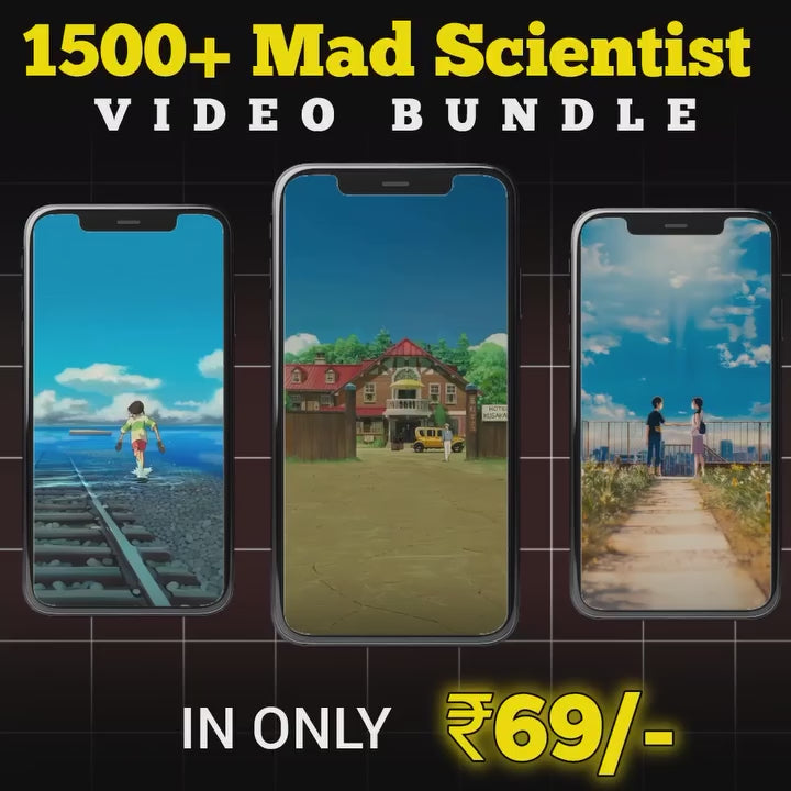 1,500+ Mad Scientist Reels Bundle